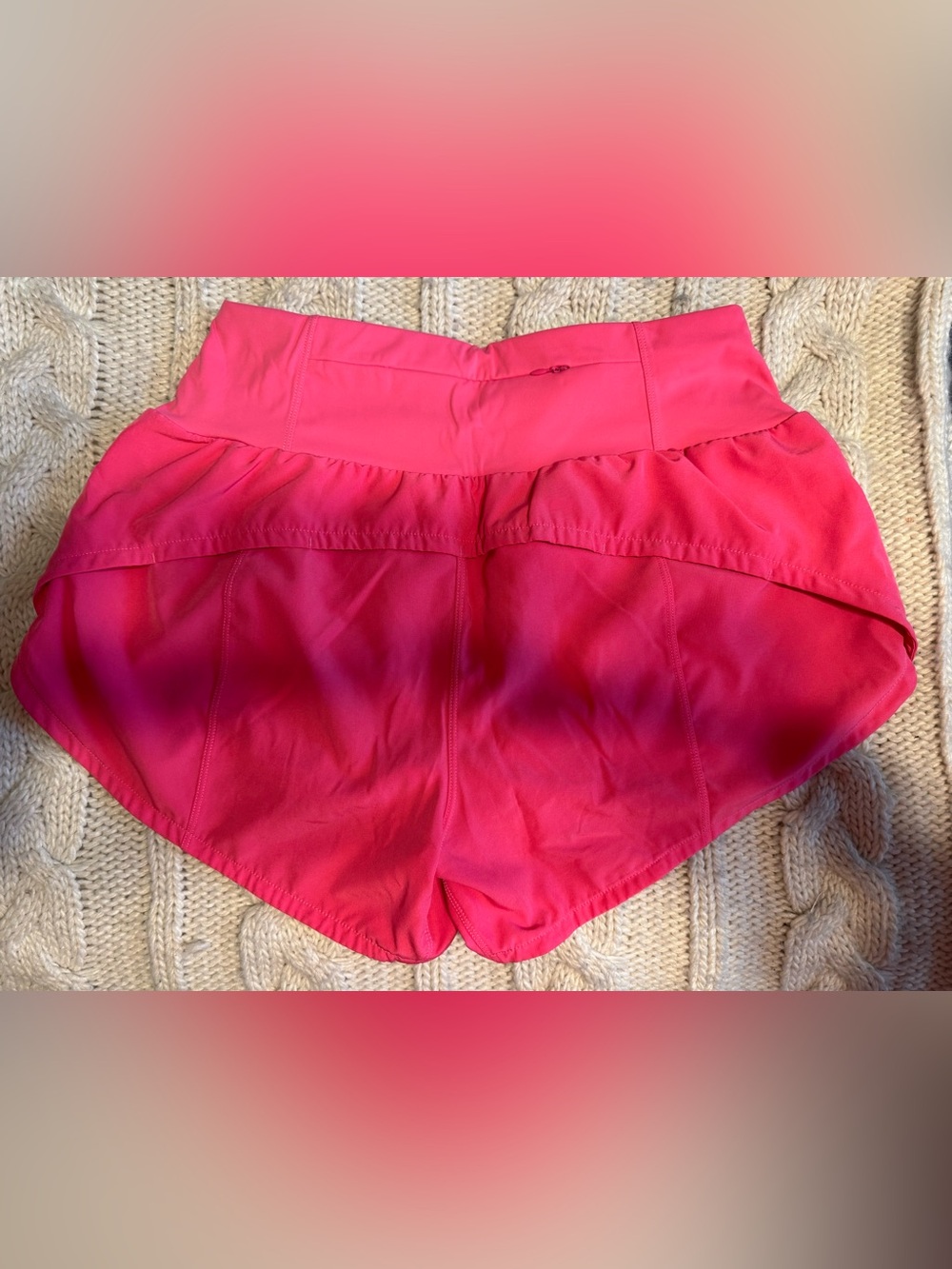 Athletic Shorts in Hot Pink